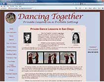 Ballroom Dance Instruction Studio